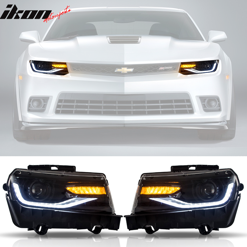 2010-2013 Chevy Camaro ZL1 Style Front Bumper w/ Headlights