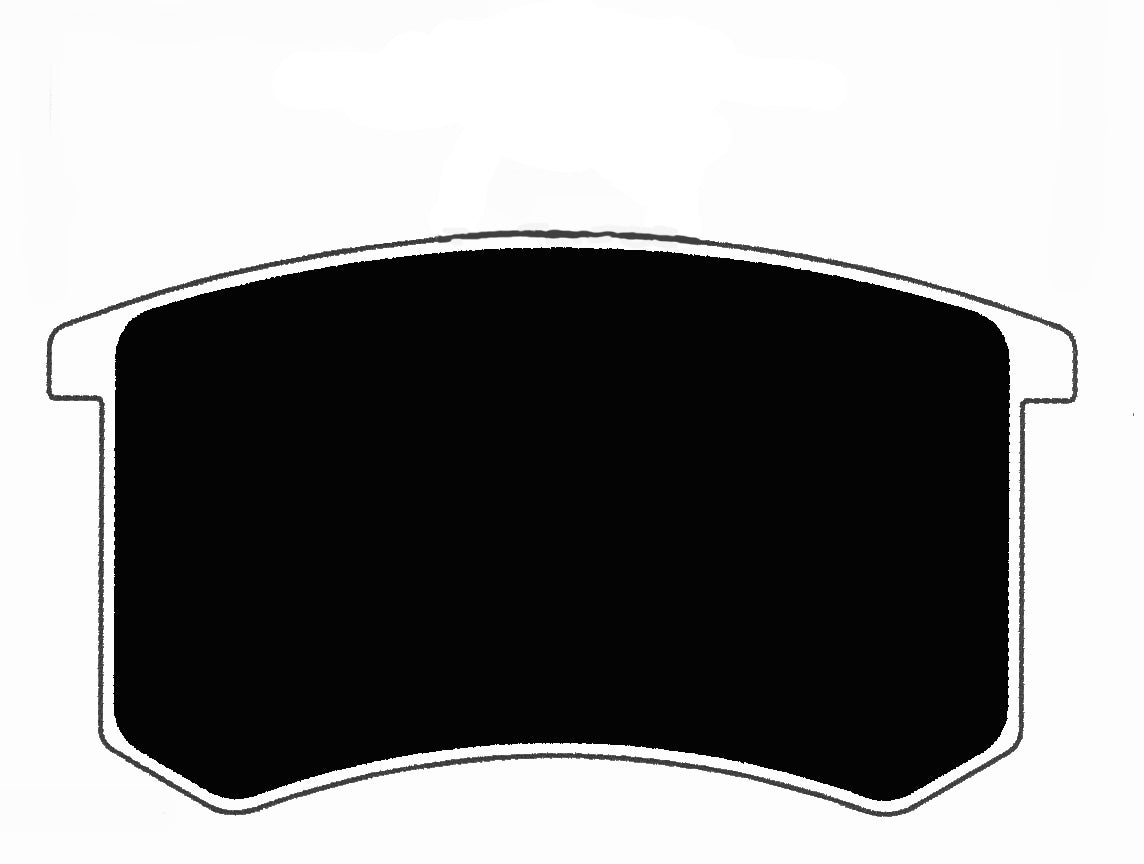 Porterfield Brake Pads for 1979 LOTUS ESPRIT ATE Caliper