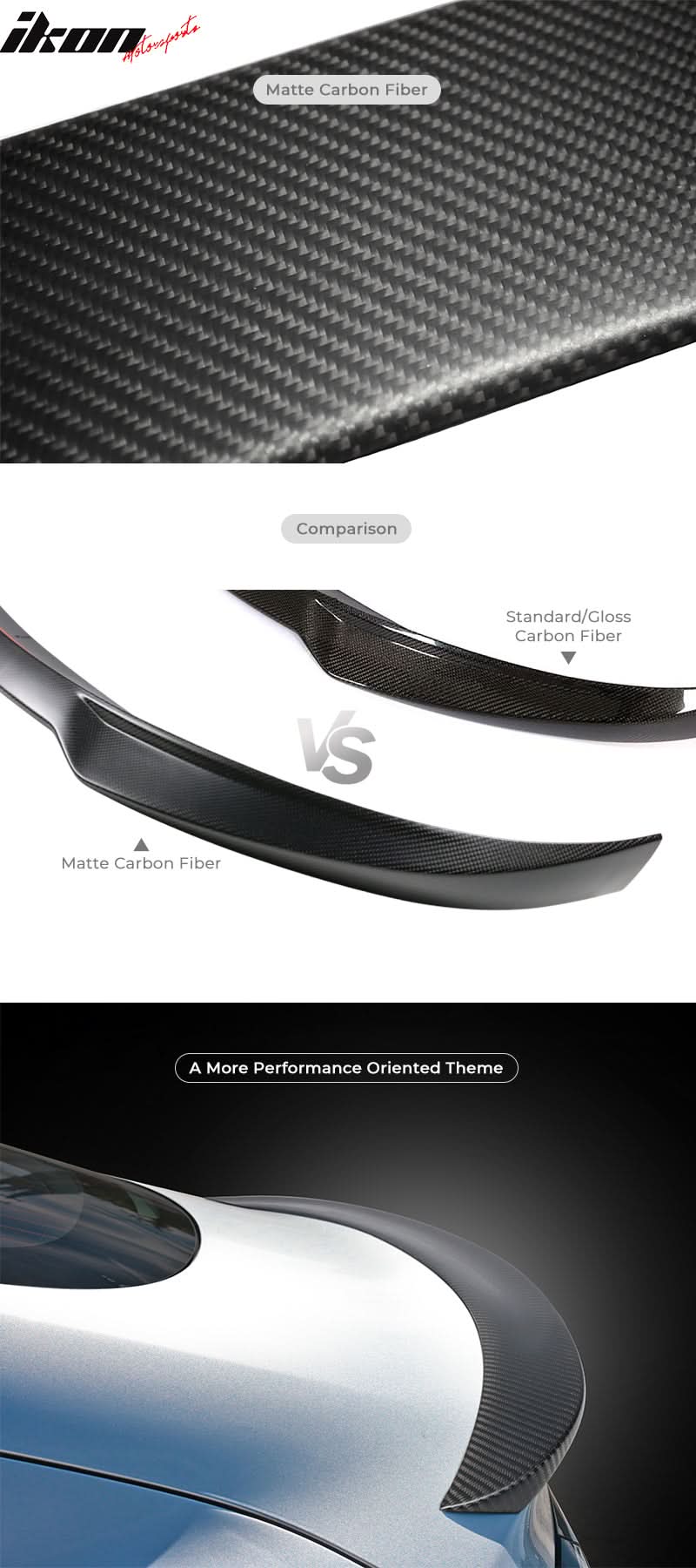 2017-2023 Mercedes-Benz E Class W213 E43 Veath Trunk Spoiler MCF