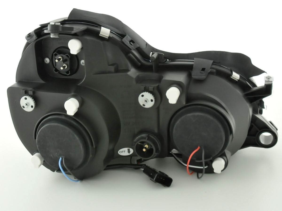 Mercedes Benz CLK (208) Black Headlight Set  (1998-2002)