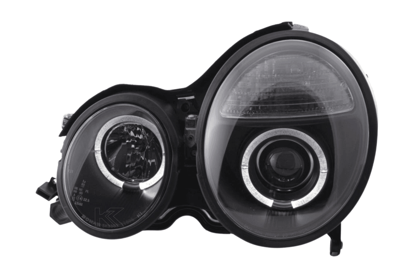 Mercedes Benz E-Class (210) Black Angel Eye Headlights (1999-2001)