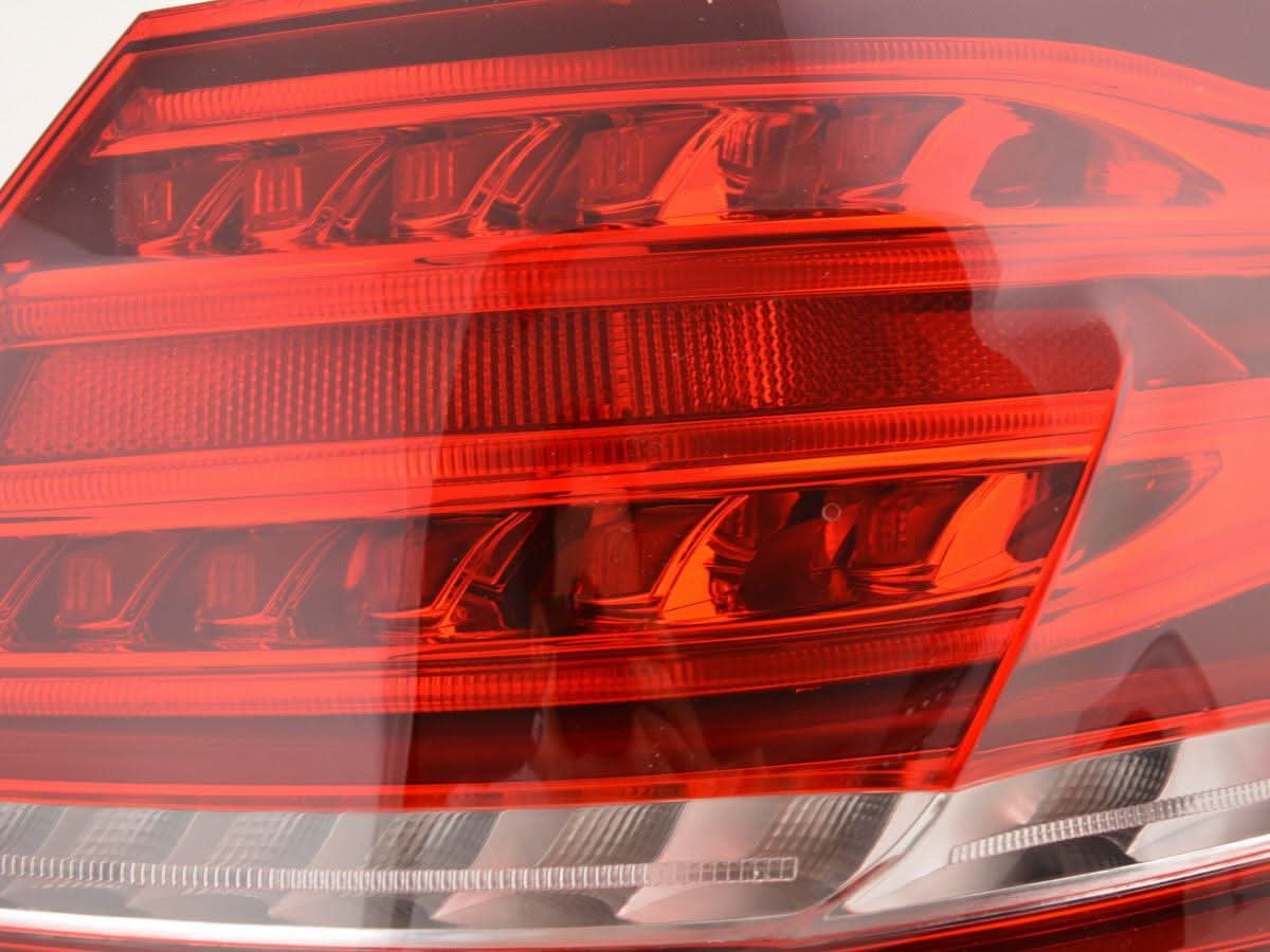 Mercedes Benz E-Class (212) Sedan Red, OE Style LED Taillights Set (2013-2016)