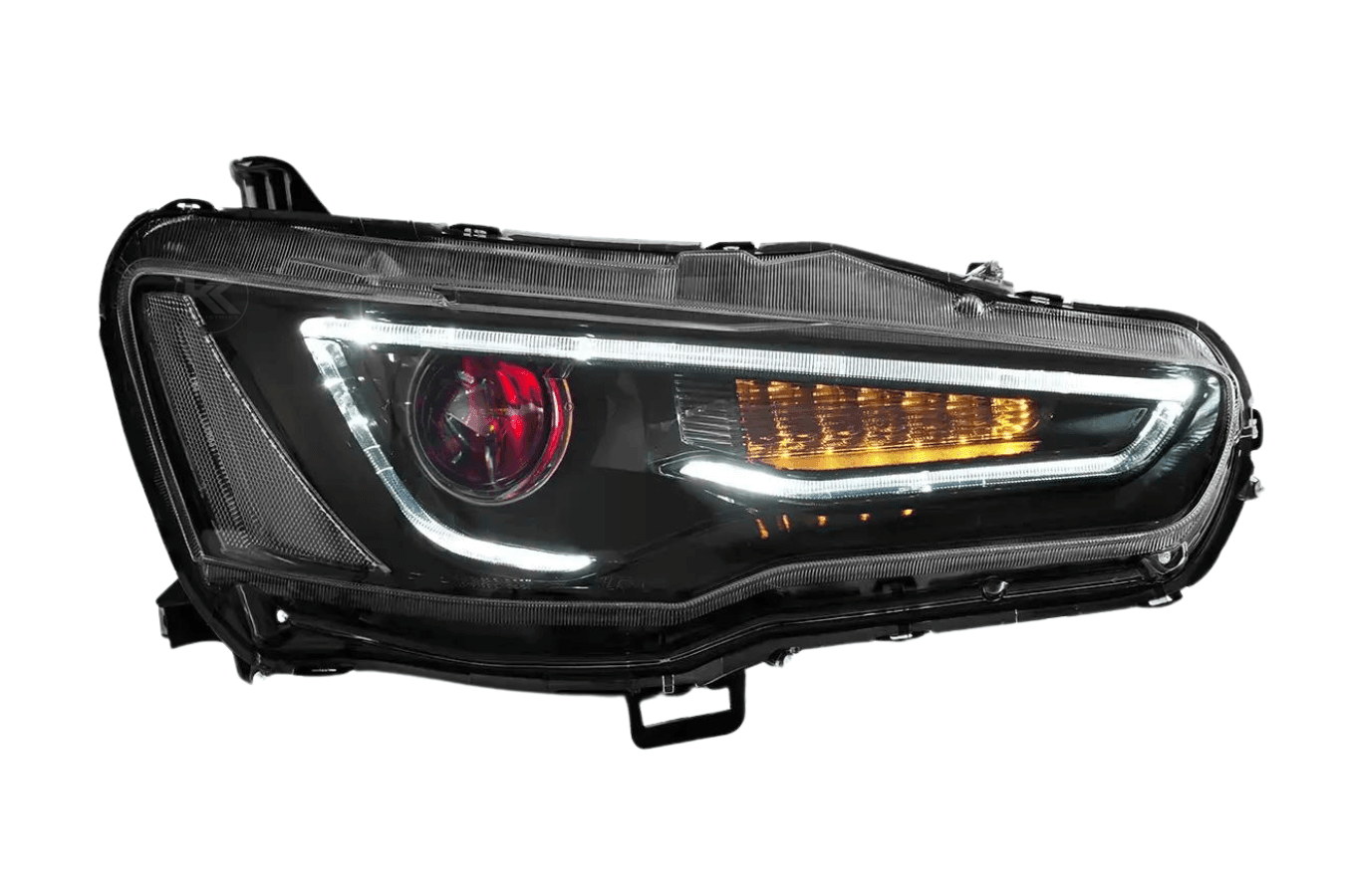 Mitsubishi Lancer Evo X GSR 10th Gen (CZ4A) Demon Eyes Dual Beam Projector Headlights (2008-2017)