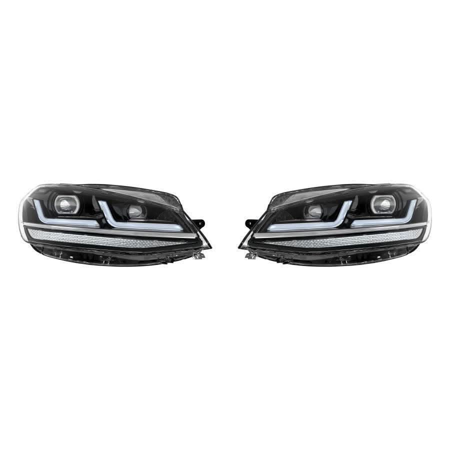 OSRAM LEDriving® Golf 7 VII Facelift 2017-2020 Full LED headlights BLACK