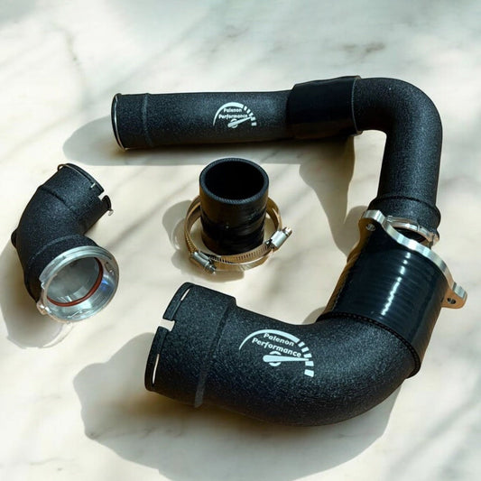 Aluminum S58 Charge Pipes For BMW G80 M3, G82 M4, G87 M2, F97 X3M, F98 X4M | Palenon Performance