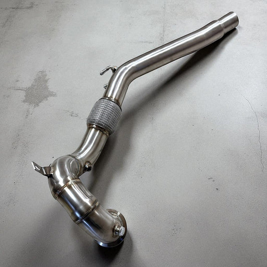 FWD Audi A3 8V Race Downpipe - 2.0T (Premium Catless & Catted)