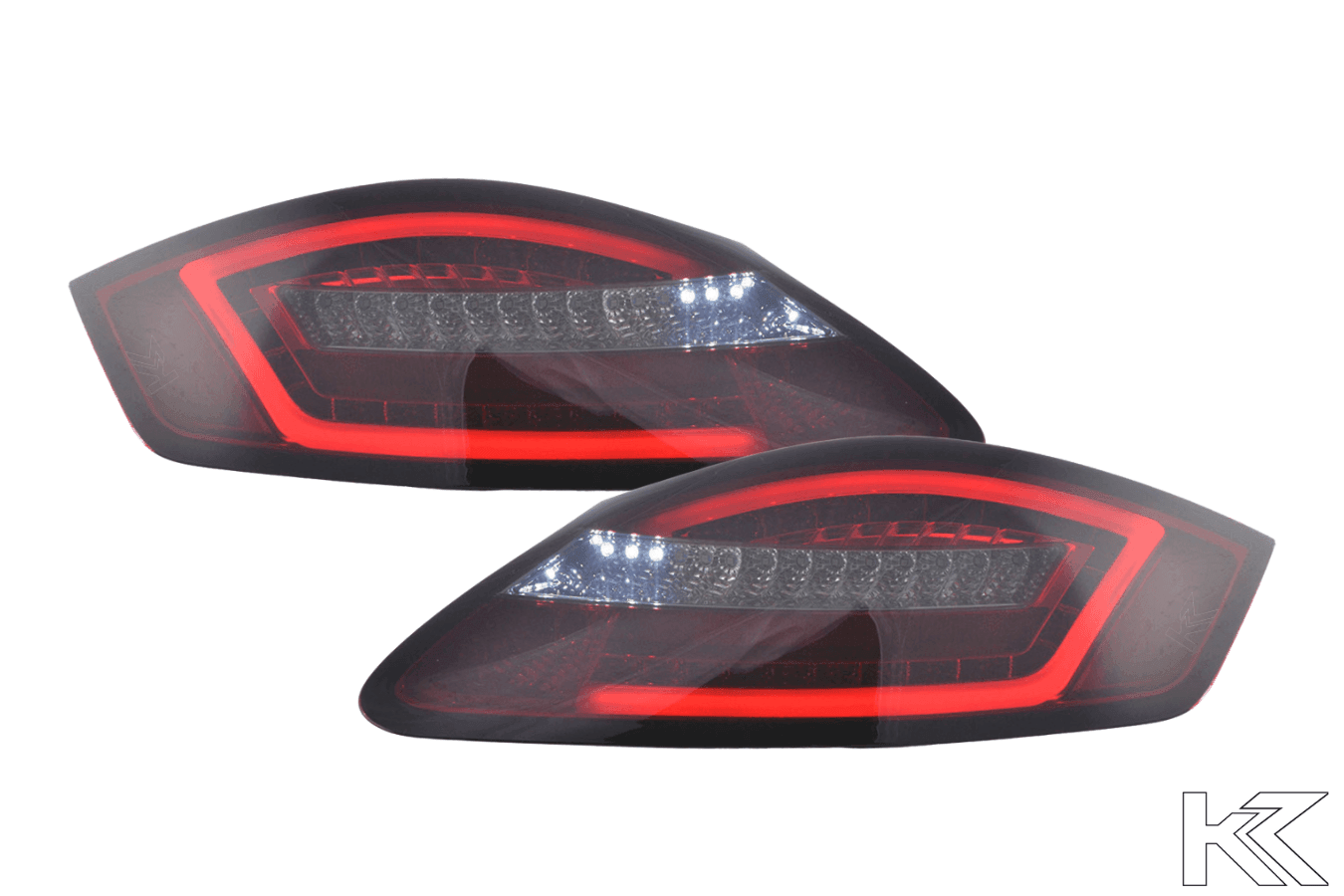 Porsche Boxster (987) Type Red/Smoke LED Taillights(2004-2009)