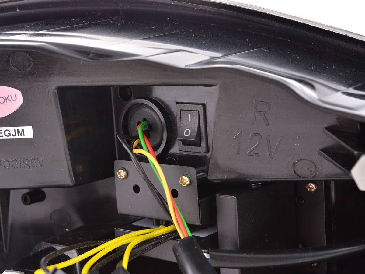 Porsche Boxster/Cayman (987) Black Clear LED Taillights(2004-2009)
