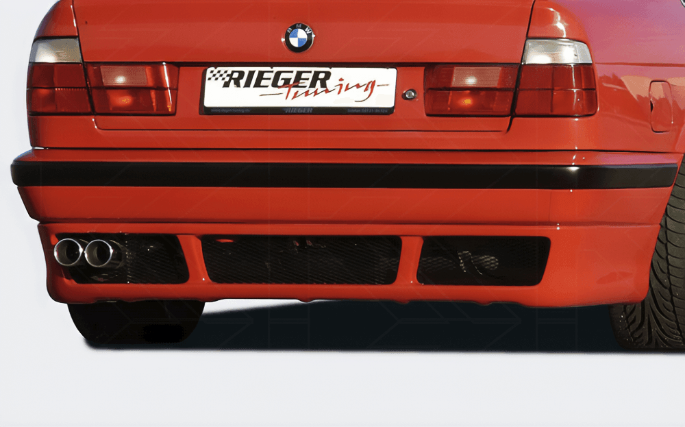 Rieger BMW E34 Sedan/Wagon Vented Rear Apron (E39 Look)