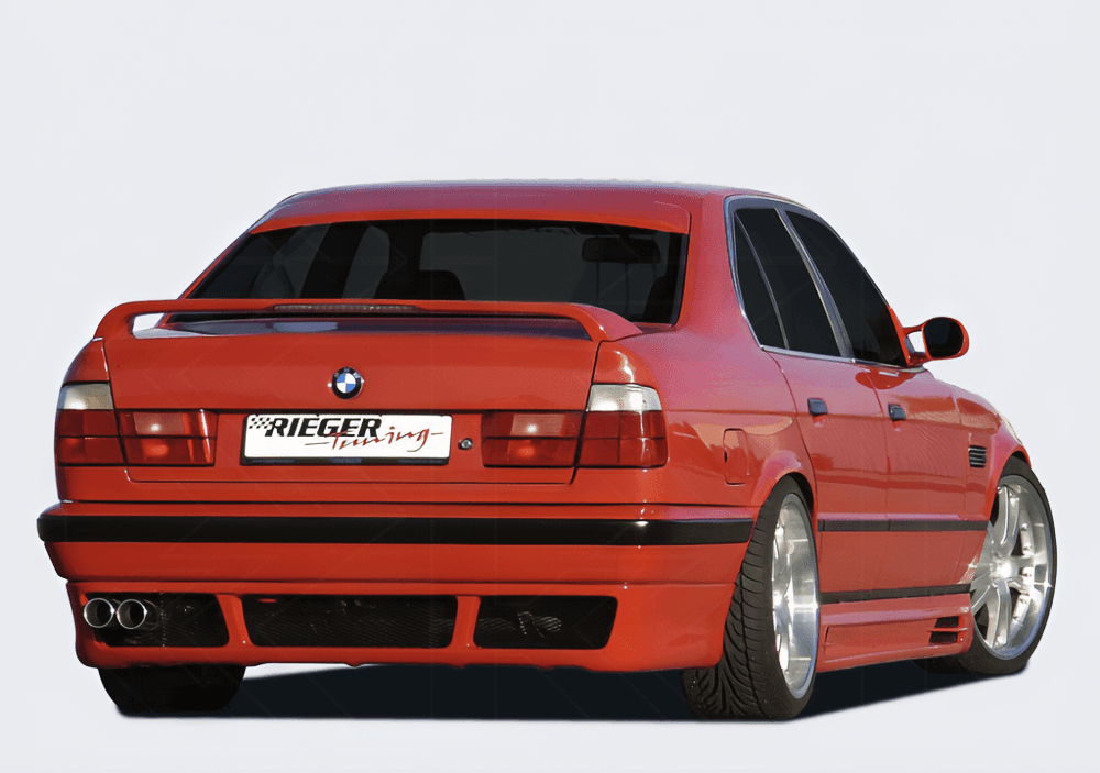Rieger BMW E34 Sedan/Wagon Vented Rear Apron (E39 Look)