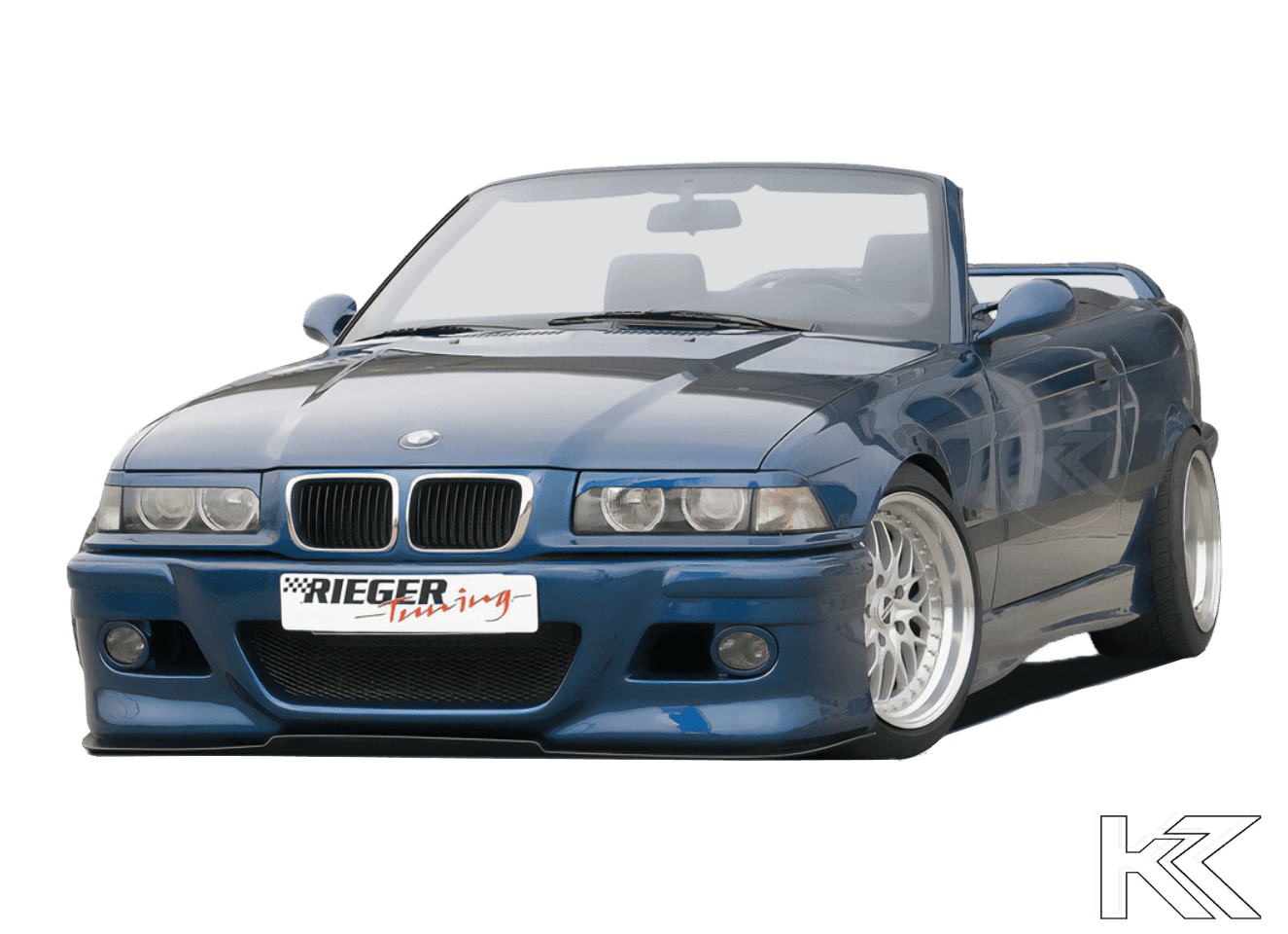 Rieger BMW E36 Front Bumper - E46 Style