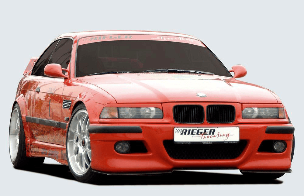 Rieger BMW E36 Front Bumper - E46 Style