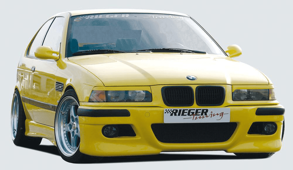 Rieger BMW E36 Front Bumper - E46 Style