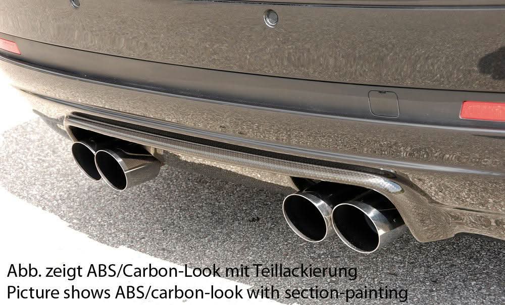 Rieger BMW E46 Coupe/Convertible Rear Skirt - M Look