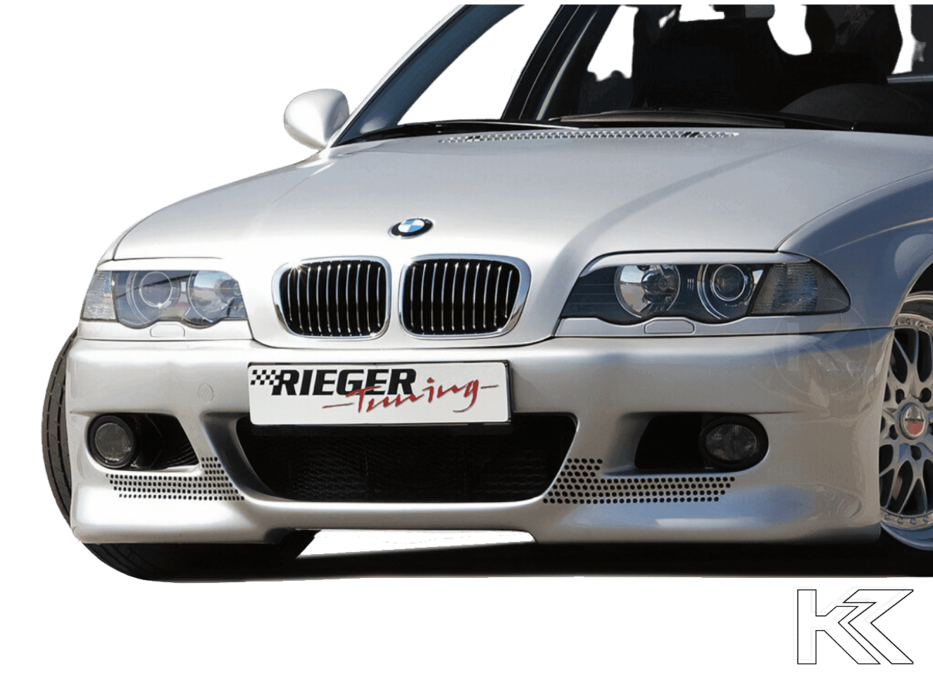 Rieger BMW E46 Sedan Front Bumper (Coupe, Convertible) Type 1