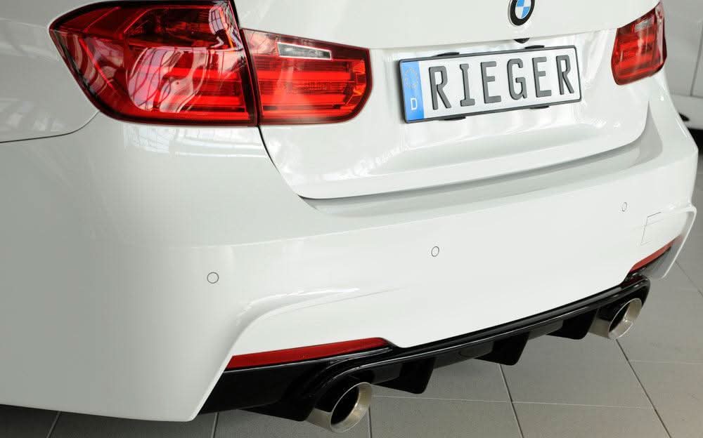 Rieger BMW F30/31 M Technic Rear Skirt Insert