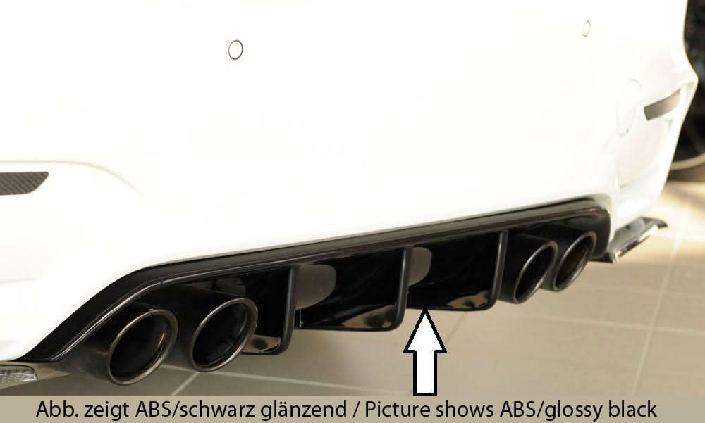 Rieger BMW F82 M4 Rear Skirt Insert