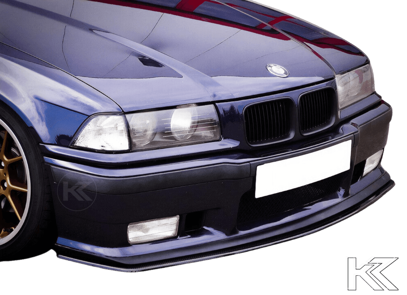 Rieger E36 Carbon Fiber Front Splitter for M3 Bumper