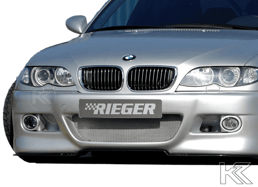 Rieger E46 Facelift Sedan/Touring Front Bumper w/Fog Holders