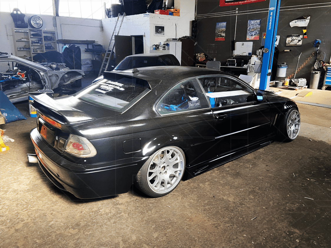 Rieger E46 Side Skirts - Vented Type 1