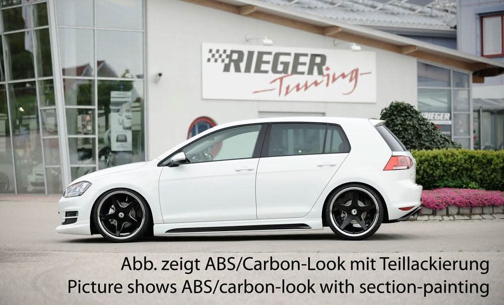 Rieger VW Golf 7 Side Skirts V2