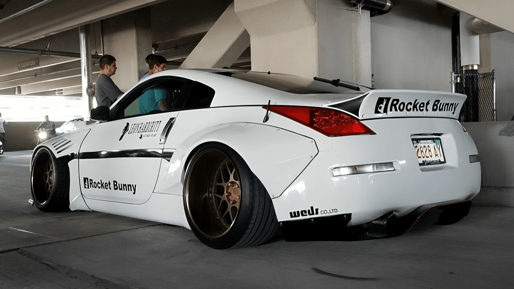Nissan Fairlady 350z MaxStyle Rear Diffuser V1 (2002 - 2008)