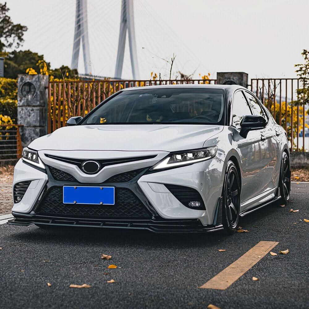 Toyota Camry XSE XLE SE LE Black LED Projector Headlights Upgrade (2018 - 2021)