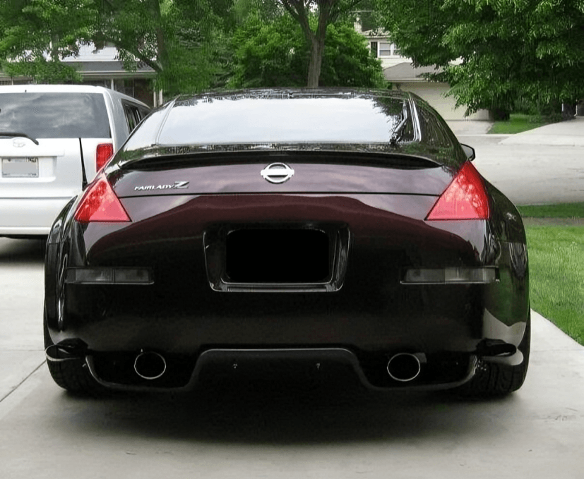 Nissan Fairlady 350z MaxStyle Rear Diffuser V2 (2002 - 2008)