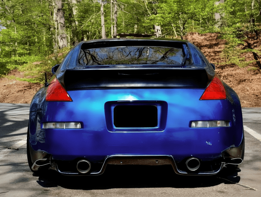 Nissan Fairlady 350z MaxStyle Rear Diffuser V2 (2002 - 2008)