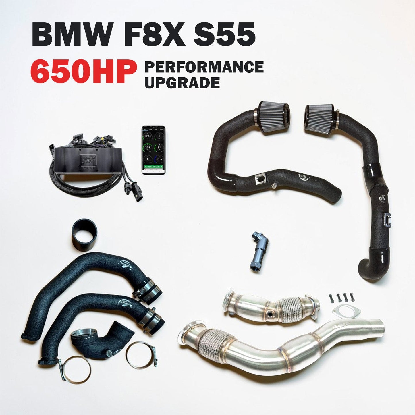 650HP Performance Upgrade For S55 BMW F87 M2, F80 M3, F82 M4