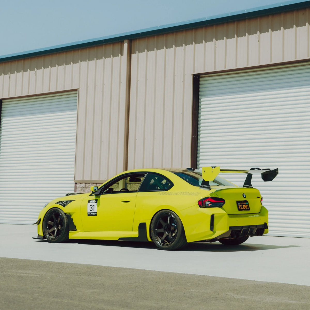 RM ENGINEERING RACE  RM Engineering GT4+ Swan Neck Wing For BMW G87 M2