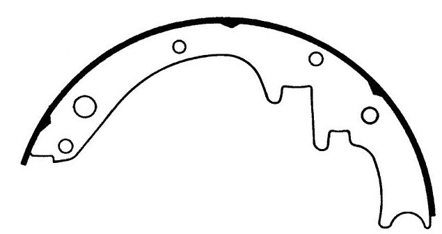 Porterfield Brake Shoes for 1970 FORD MUSTANG 302 V8 w/Front Drums