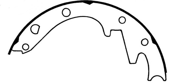 Porterfield Brake Shoes for 1969 FORD MUSTANG 200 V6