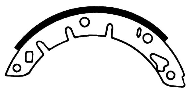 Porterfield Brake Shoes for 1967 MG MGB Spicer