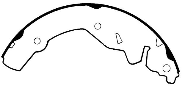 Porterfield Brake Shoes for 1992 DODGE DAYTONA w/Rear Drums