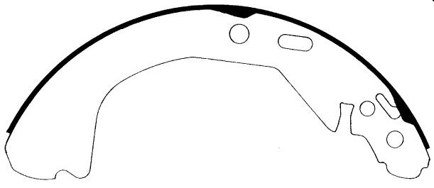 Porterfield Brake Shoes for 2004 PONTIAC GRAND AM w/Rear Drums