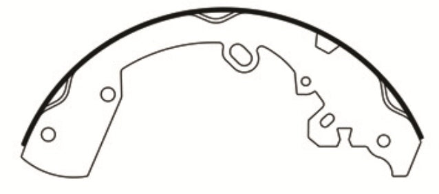 Porterfield Brake Shoes for 2011 DODGE DAKOTA 4WD