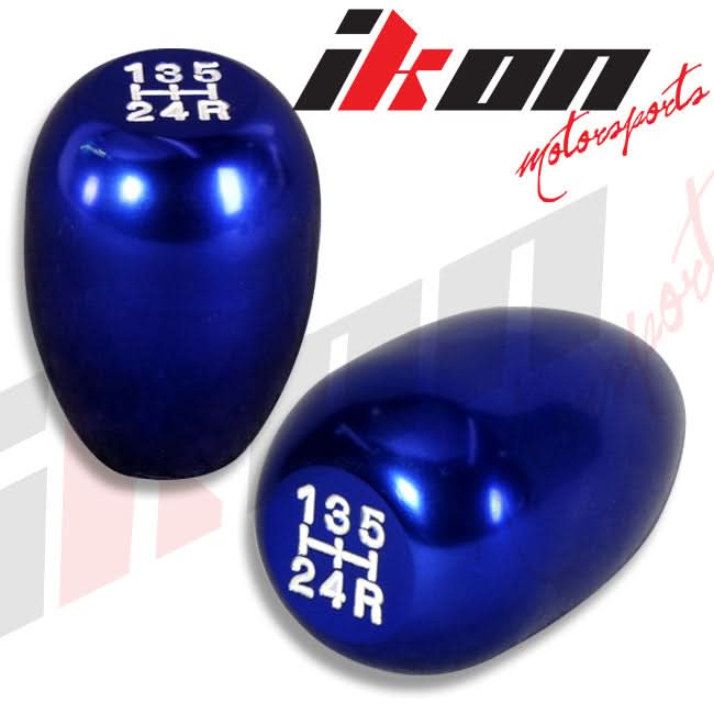 Blue M8X1.25MM MT T-R Gear Racing Shift Knob Screw On 5 Five Speed SPD