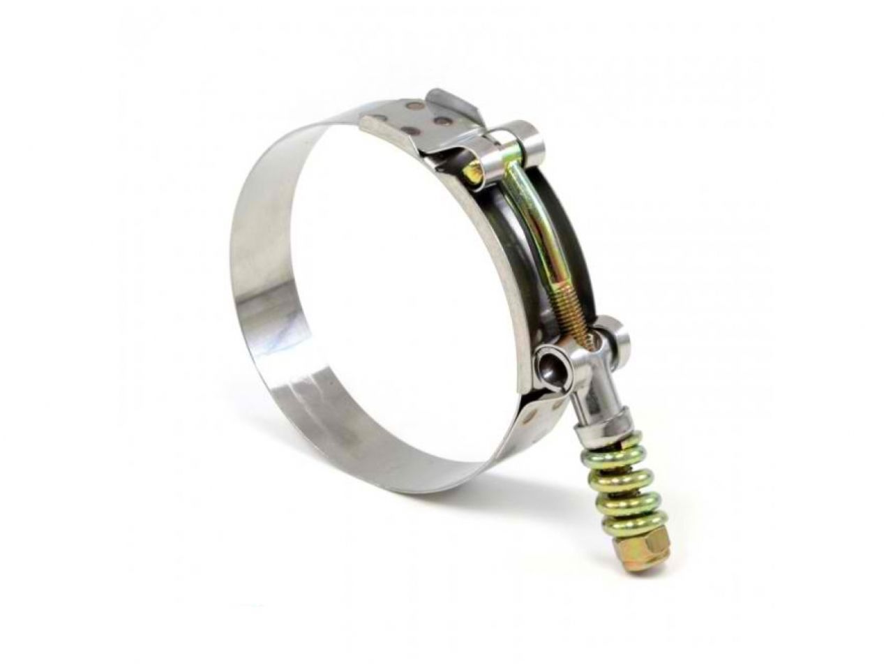 HPS Performance Products HPS Stainless Steel Spring Loaded T-Bolt Hose Clamp SAE 172 - Effective Size: 6.26"-6.57" (159mm-167mm)