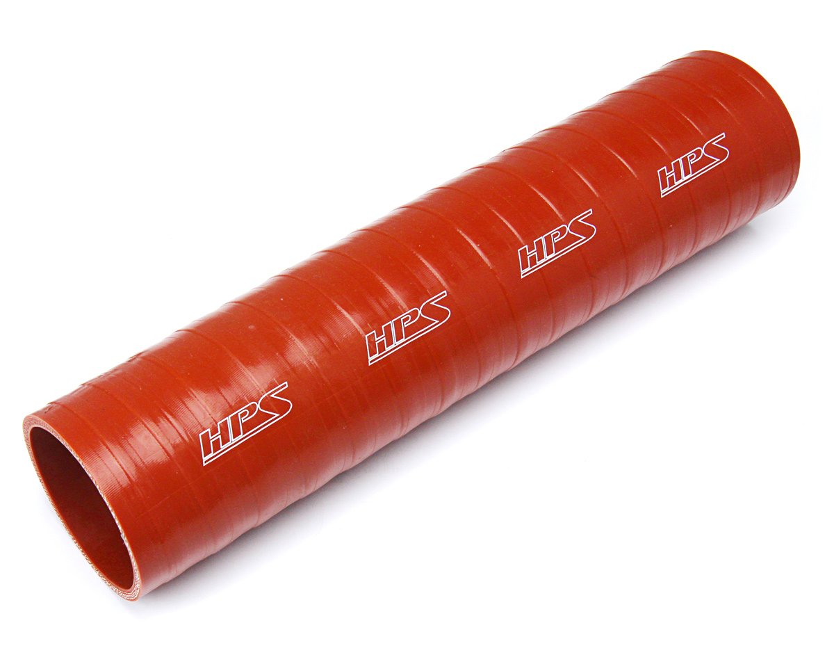 HPS 3/4" ID, 1 Foot Length, Silicone Straight Coupler Tube Hose, Ultra High Temp 4-ply Aramid Reinforced, Max. Temperature: 500F, 19mm ID