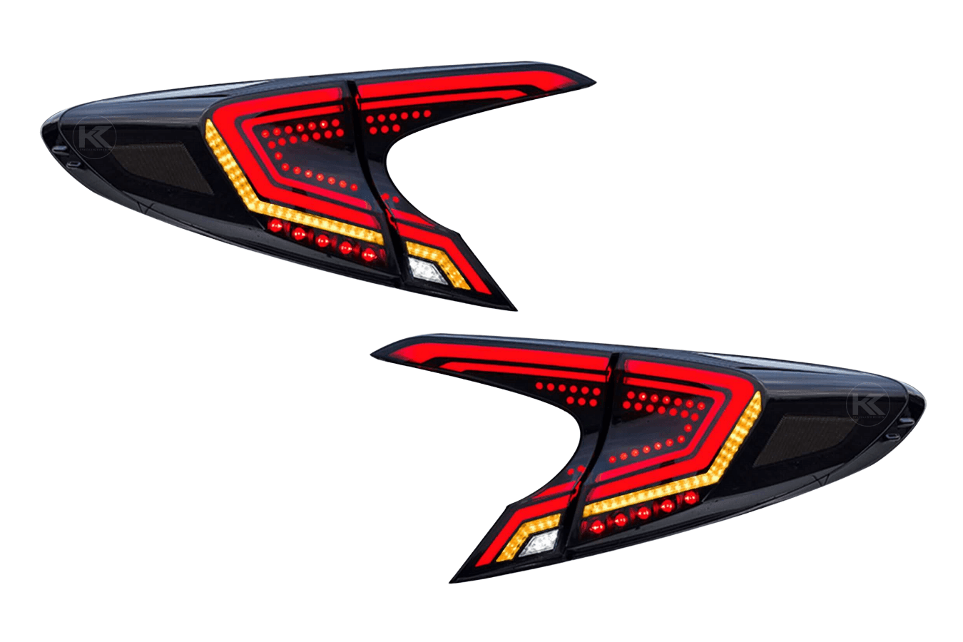 Toyota CHR / C-HR Smoked Full LED Tail Lights (2018-2020)
