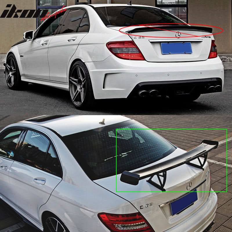 2008-2011 Benz W204 Black-Series Conversion Front Rear BodyKit PP