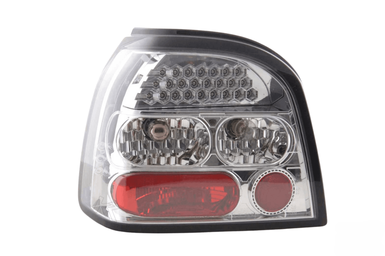 Volkswagen Golf 3 1HXO Chrome Clear LED Taillights Set (1992 - 1997)
