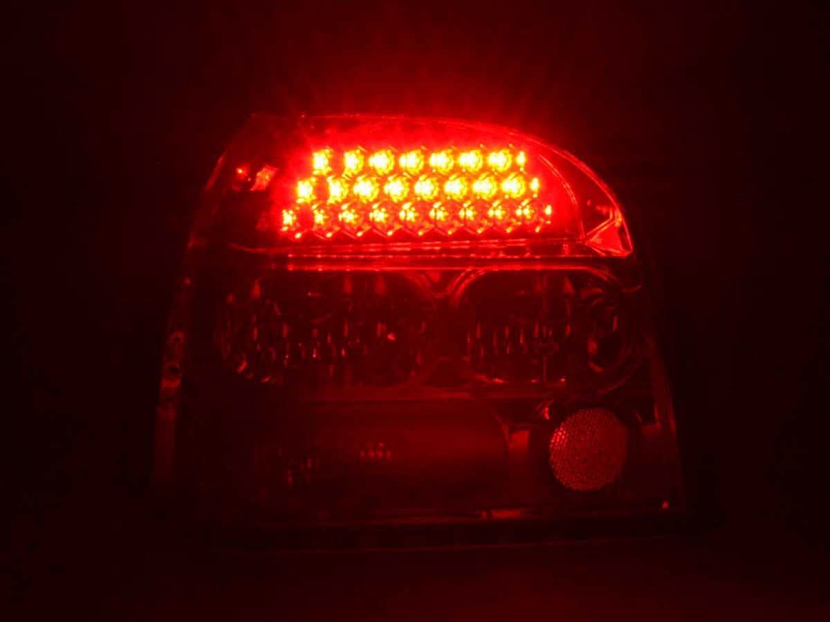 Volkswagen Golf 3 1HXO Chrome Clear LED Taillights Set (1992 - 1997)
