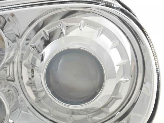 Volkswagen Golf 4 Type 1J Chrome Headlight Set (1998-2003)