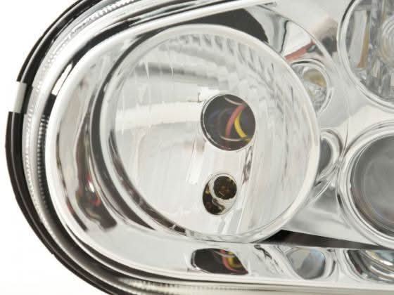 Volkswagen Golf 4 Type 1J Chrome Headlight Set (1998-2003)