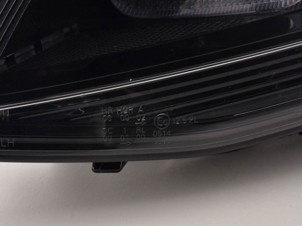 Volkswagen Golf Mk7 Black LED Headlights - R Style Black (12-17)
