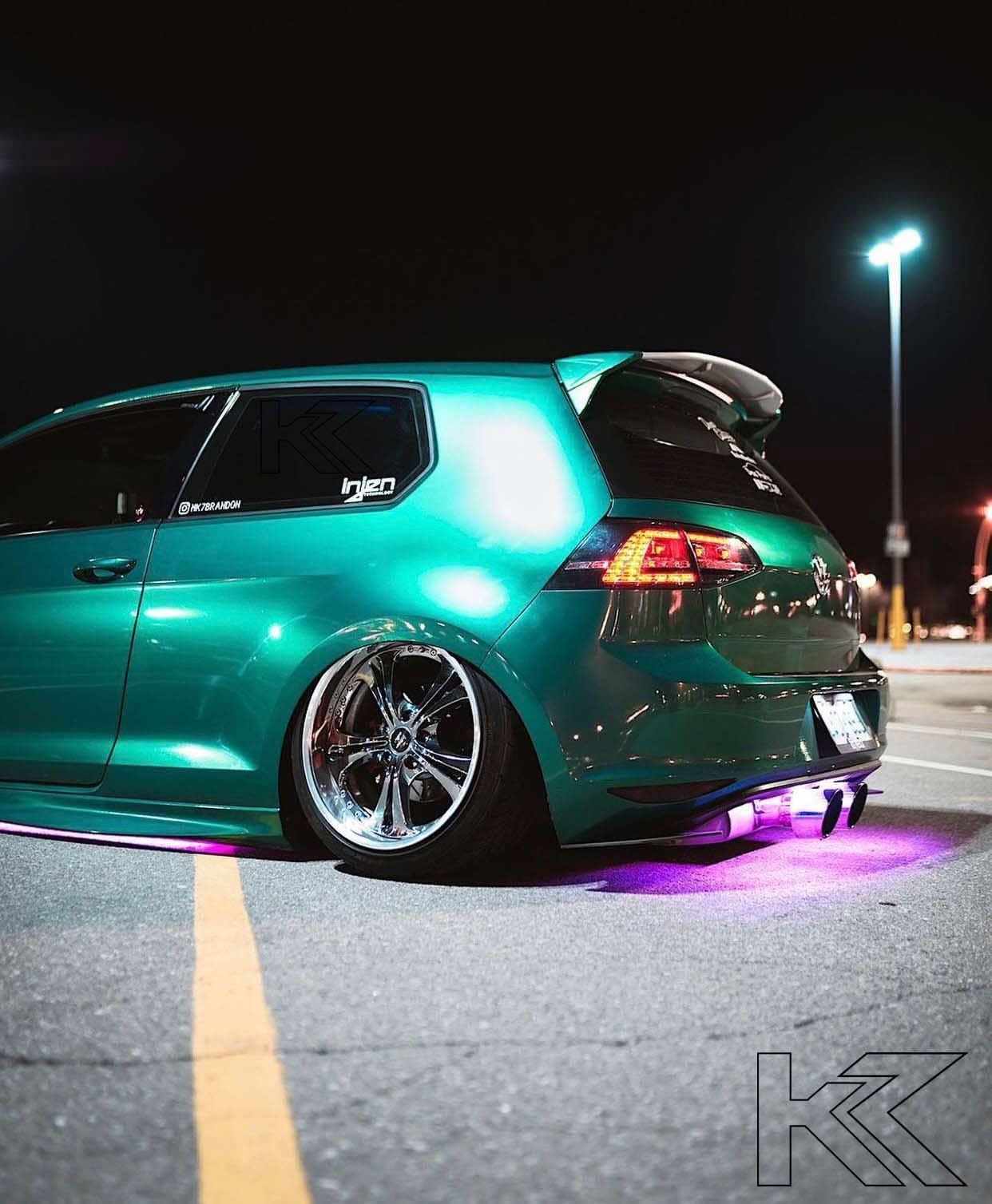 Volkswagen MK7 Golf/GTI/R - Black/Smoke LED Tail Lights (2012-2017)