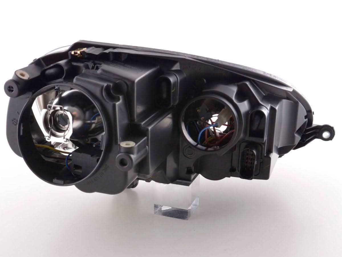 VW Golf 5 Black Angel Eye Headlights with DRL (2003-2008)