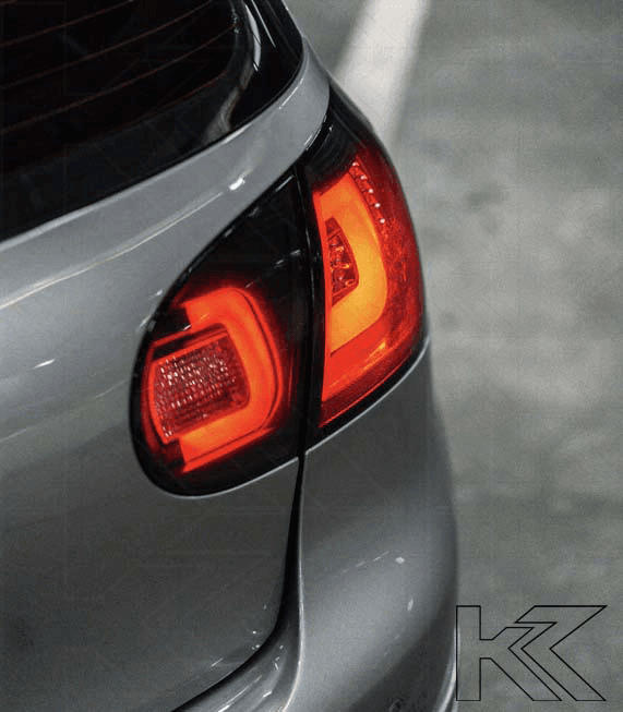 VW Golf 5 Mk5 Black LED Tail Lights (2003-2008)